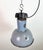 Metal Bauhaus Industrial Grey Enamel Pendant Lamp from Elektrosvit, 1930s For Sale - Image 7 of 18