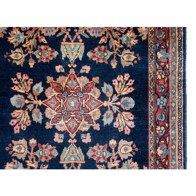 Early 20th Century Persian Sarouk Rug For Sale - Image 9 of 14