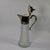 Traditional 1960s Italian Silver Plate and Glass Claret Pitcher With Lid For Sale - Image 3 of 13