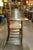 Traditional 1930s School Chair With Writing Desk & Caned Seat For Sale - Image 3 of 7