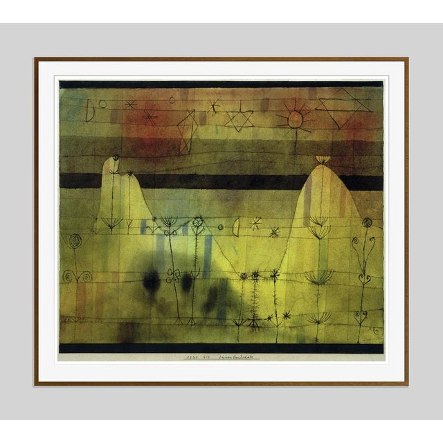 Dune Landscape Klee, Paul 1879–1940. Dünenlandschaft 1924. Feder, Aquarell und Bleistift auf Papier, oben und unten...