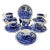 English Copeland Demitasse Cups Blue Spode's Tower For Sale