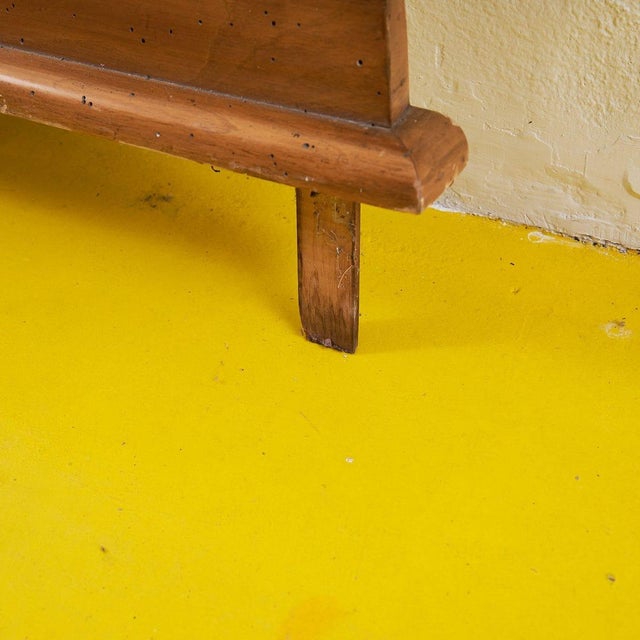 Vintage Wooden Mirror For Sale - Image 4 of 6