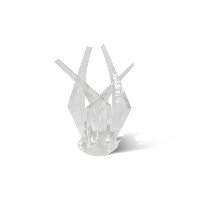 Hivo Van Teal 1970's Acrylic Sculpture by Hivo Van Teal For Sale - Image 4 of 9