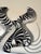 Black Large 1980s Shlomi Haziza Postmodern Abstract Zebra Wall Art Sculpture For Sale - Image 8 of 13