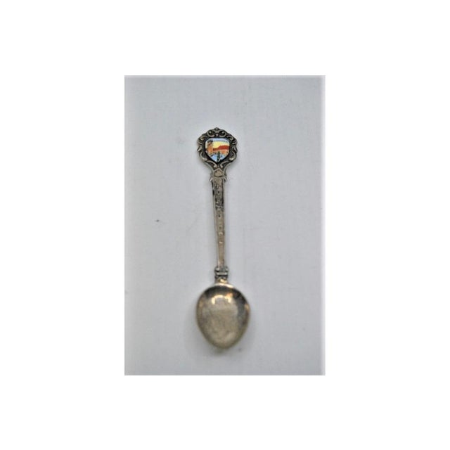 Silver Spoons with Cities of Portugal, Set of 7 For Sale - Image 8 of 12