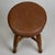 Antique Oak Upholstered Stool, 1800s For Sale - Image 10 of 11