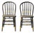 Antique Spindle Chairs - A Pair For Sale