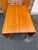 Vintage Art Decor Style Solid Hard Rock Maple Butter Fly Leave Dining Table For Sale - Image 16 of 16