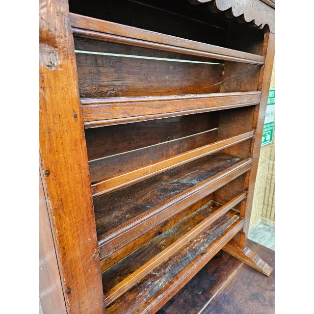 French Country Antique 18th Century French Country Vaisselier For Sale - Image 3 of 12