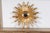 Large Vintage French Midcentury Sunburst with Small Convex Mirror Plate For Sale - Image 4 of 11