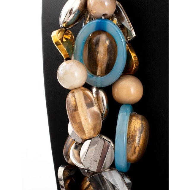 Oscar de la Renta Oscar De La Renta Bead Necklace For Sale - Image 4 of 6