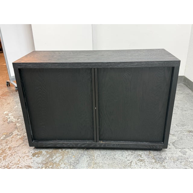 Postmodern Van Thiels for Restoration Hardware Bezier Sideboard For Sale - Image 3 of 12