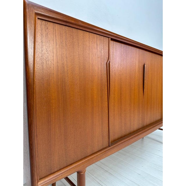 Mid-Century Danish Teak Highboard by Axel Christensen for Aco Møbler, 1960s For Sale - Image 4 of 14