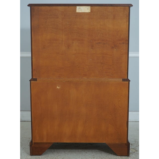 Henkel Harris Cherry Rafferty High Chest For Sale - Image 13 of 15