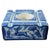 18th Century Spanish Tin-Glazed Talavera De La Reina Blue and White Inkwell For Sale - Image 4 of 13