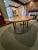 Beige Vintage McGuire Blonde Round Dining or Game Table With Two Leaves For Sale - Image 8 of 12