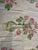 1990s Darling Print of Roses in a Vase Fabric Remnant For Sale - Image 4 of 4