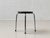Stool with Chrome Frame and Wooden Seat by Zingg-Lamprecht, 1970s For Sale - Image 10 of 16