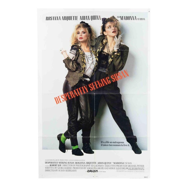 Desperately Seeking Susan Poster, USA, 1985 For Sale