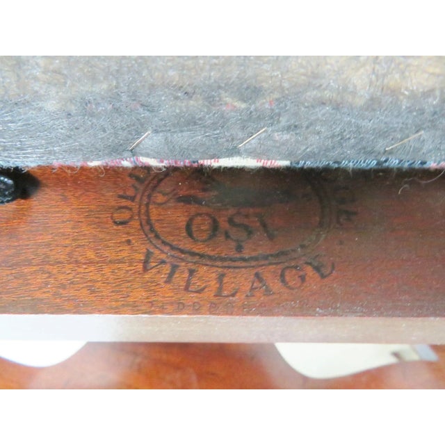 Old Sturbridge Village Mahogany Queen Anne Dining Chairs - Set of 6 For Sale - Image 5 of 11