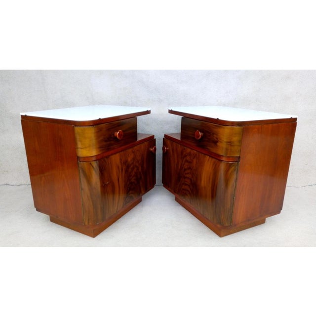 Bedside Tables from Orel, 1961, Set of 2 For Sale - Image 4 of 18