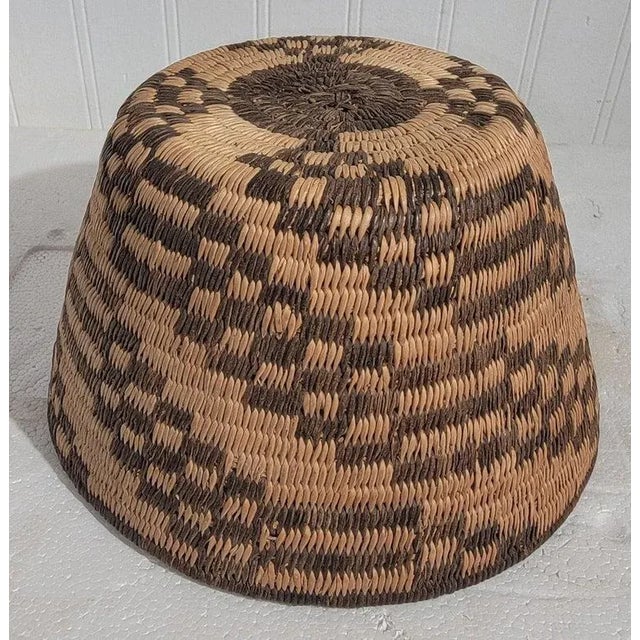 30s Pima Geometric Basket For Sale - Image 4 of 5