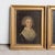 18th Century Antique Georgian Portraits Provincial Folk Art Oil Paintings, 18th Century - a Pair For Sale - Image 5 of 11