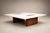 1960s Limestone Coffee Table by Jorge Zalszupin in Rosewood & Marble, Brazil, 1959 For Sale - Image 5 of 18