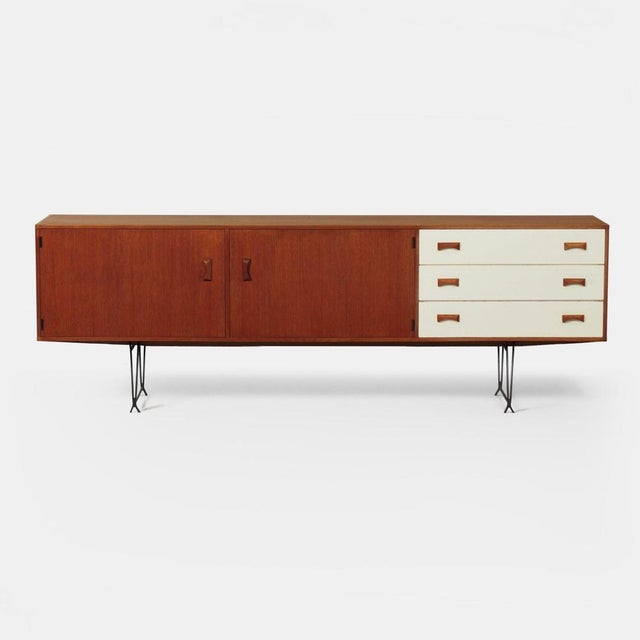 Modulus TL225 Sideboard by Kho Liang Ie for Fristho, 1950s For Sale - Image 11 of 11