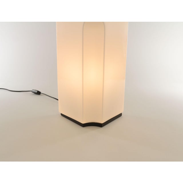 Metal Large Tiki Table Lamp by Kazuhide Takahama for Leucos, 1980s For Sale - Image 7 of 10