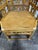 Vintage Boho Coastal Bamboo Arm Dining Chairs - A Pair For Sale - Image 4 of 12