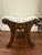 Pair of Mid-Century Japanese Obi/Slipper Chairs & Ottomans – Showa Era For Sale - Image 11 of 11