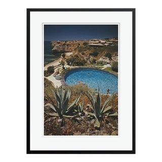 Algarve Hotel Pool 1970 by Slim Aarons Framed C Print For Sale
