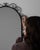 Metal 20th Century French Wrought Iron Wall Mirror For Sale - Image 7 of 11