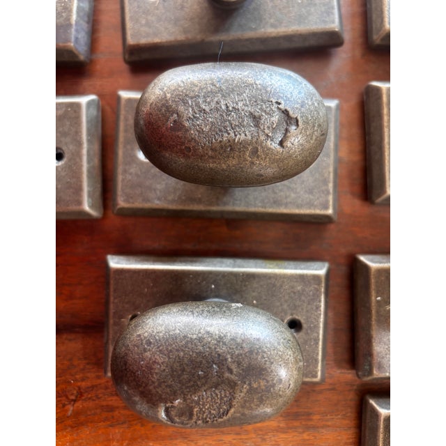Hand Cast Rocky Mountain Hardware Door Knobs - a Pair For Sale - Image 4 of 9