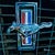 Pony Power - Ford Mustang Emblem by Shan Fannin | Acrylic on Panel Mustang emblem depiction For Sale
