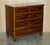 Stunning original circa 1860-1880 Chinese hand painted with Pagoda's oak chest of drawers This chest of drawers is just...