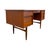 Mid-Century Modern Vintage Mid Century Modern Danish Teak Executive Desk With Rear Bookshelf. For Sale - Image 3 of 13