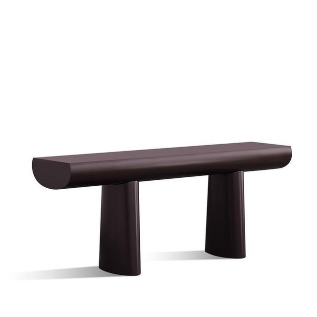Console Table in Dark Aubergine by Aldo Bakker for Karakter For Sale - Image 16 of 16
