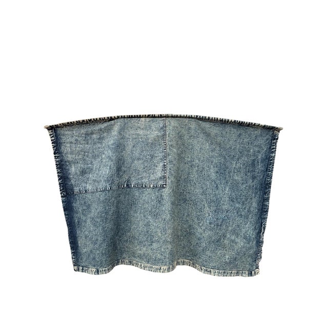 Sterling Ruby, Sterling Ruby American Flag Denim Chianti Flag Tapestry Wall Hanging Pop Art, 2015 For Sale - Image 13 of 13