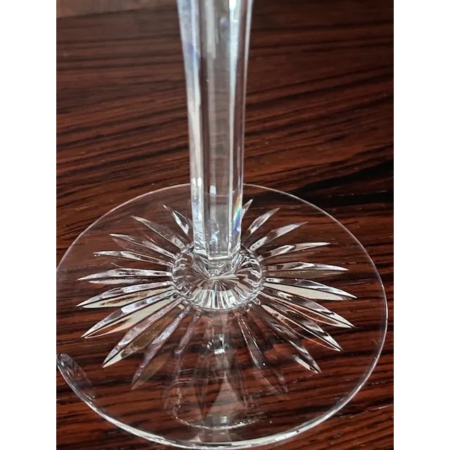 Glass Stuart Crystal /Waterford Wine Glasses Vintage Rare Hand Blown & Cut Royal Warrant Hardwicke Pattern Set 10 For Sale - Image 7 of 10