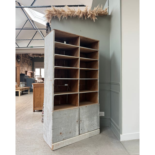 1950s Pine Locker-Style Cabinet, 1950s For Sale - Image 5 of 14