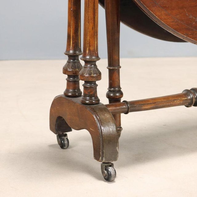 19th Century Mahogany Side Table For Sale - Image 5 of 9