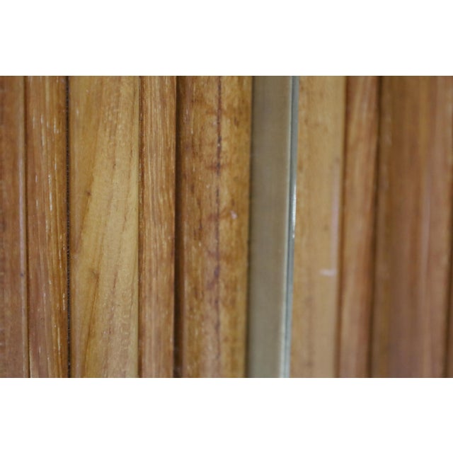 1950s Edward Wormley for Dunbar Rare Chest With Tambour Doors For Sale - Image 5 of 11