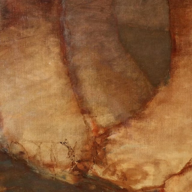 Vintage Stig E. Lindberg Oil Painting of Feet, 1961 Signed Framed For Sale In Cincinnati - Image 6 of 18