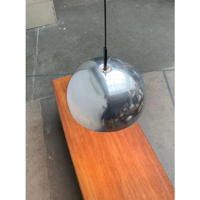 1970s Mid-Century German Space Age Dome Pendant Lamp from Staff Leuchten For Sale - Image 5 of 18