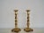 Hollywood Regency Vintage Hollywood Regency Solid Brass Spiral Candle Holders - a Pair For Sale - Image 3 of 12