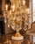 1990 French Louis XVI Gold Bronze Crystal Lamp For Sale - Image 11 of 17