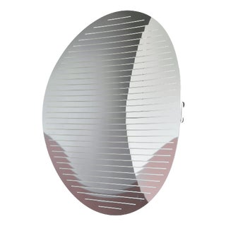 Echo Concave Circle Mirror by Martens & Visser For Sale